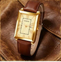 Montre Femme Ovale Blanche Chiffres Romains