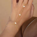 Bracelet Chaîne Étoiles Dorées