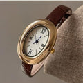 Montre Femme Ronde Petite Cadran Blanc